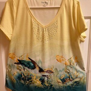 Coral Bay turtle top